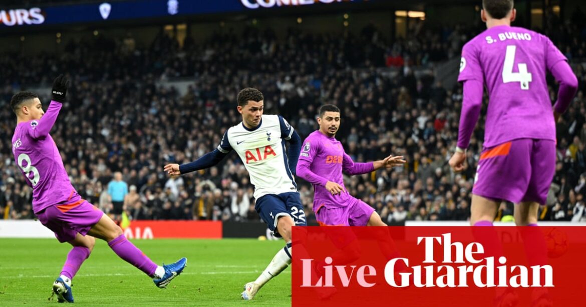 Tottenham v Wolves, Everton v Nottingham Forest, and more: football – live