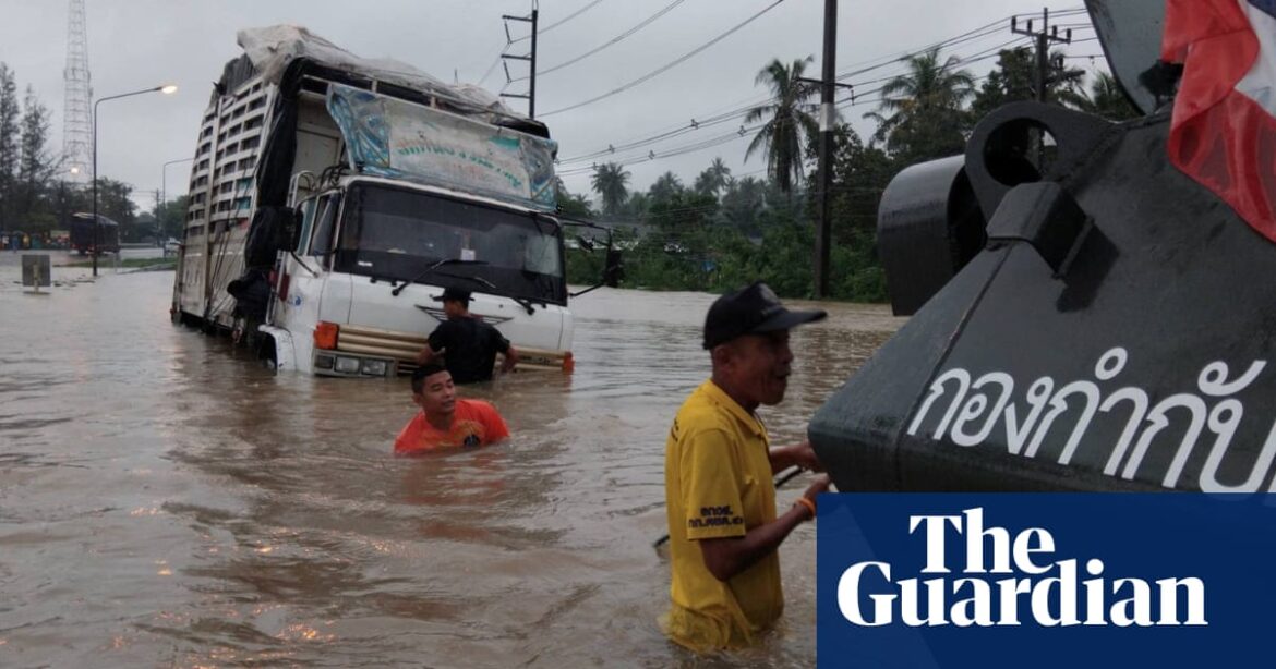 Weather tracker: Monsoon brings severe flooding to southern Thailand