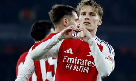 Arsenal on verge of knockout stage as Havertz ensures win over Dinamo Zagreb