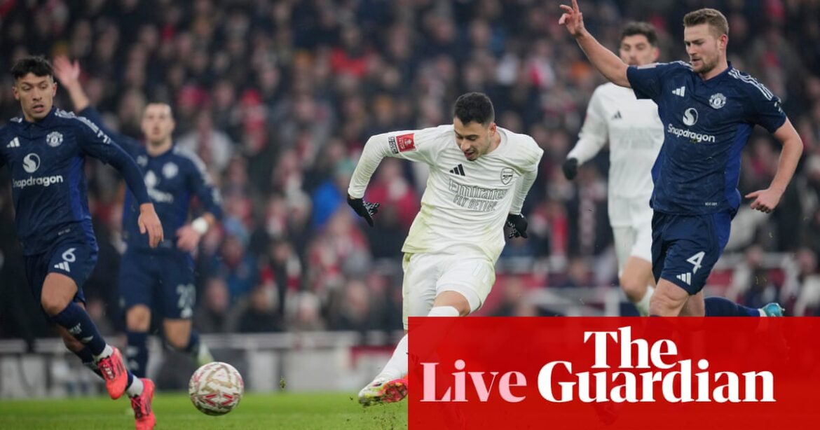 Arsenal v Manchester United: FA Cup third round – live