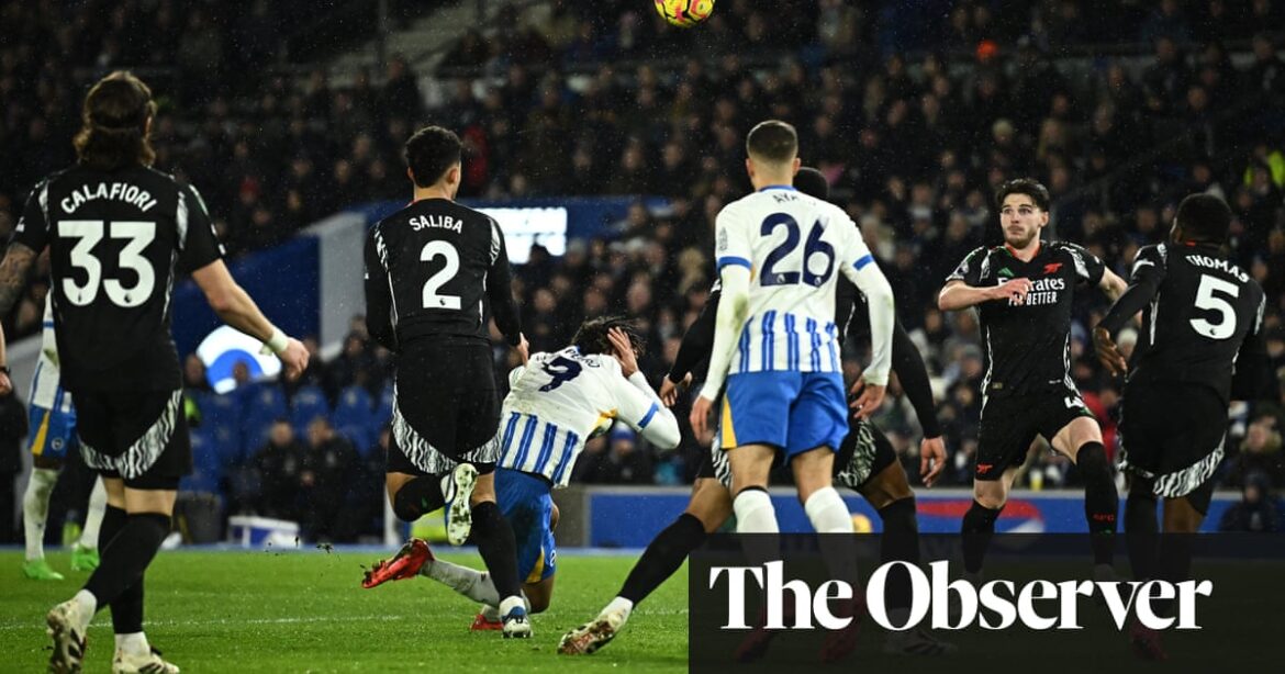 Arteta rages at Brighton penalty award: ‘I’ve never seen a decision like this’