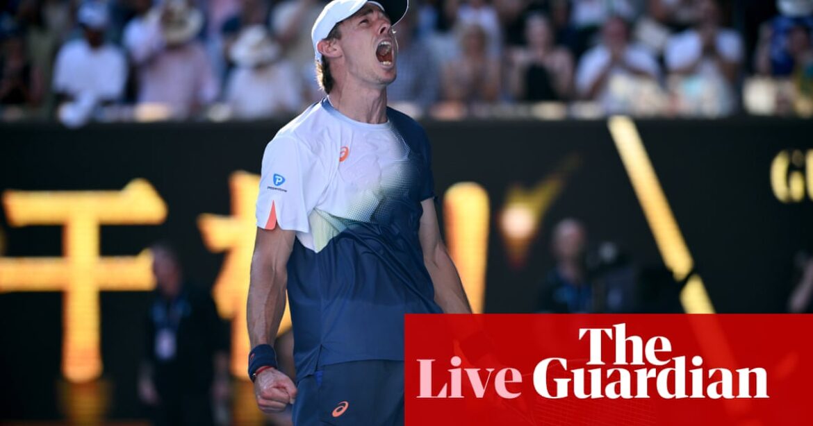 Australian Open 2025: Sinner to come v Giron, De Minaur through, Swiatek beats Raducanu – live