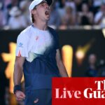 Australian Open 2025: Sinner to come v Giron, De Minaur through, Swiatek beats Raducanu – live