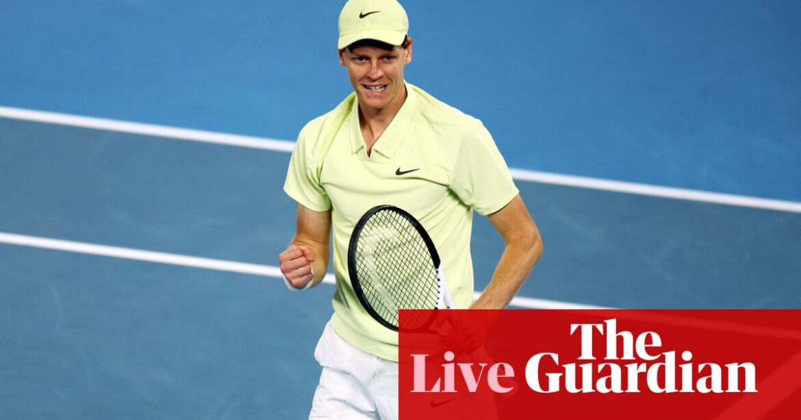 Australian Open semi-finals: Sinner beats Shelton, Djokovic retires against Zverev – as it happened