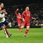 Bergvall gives Tottenham edge in Carabao Cup semi-final to fury of Liverpool