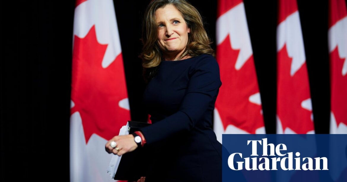 Chrystia Freeland’s campaign to lead Canada starts with humblebrag: ‘Trump doesn’t like me’