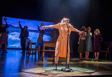 Shirley Henderson as Elizabeth Laine in Girl from the North Country at Noel Coward theatre, London.