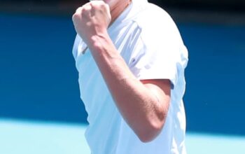 Cruz Hewitt crashes out of Australian Open qualifying in front of packed-out crowd