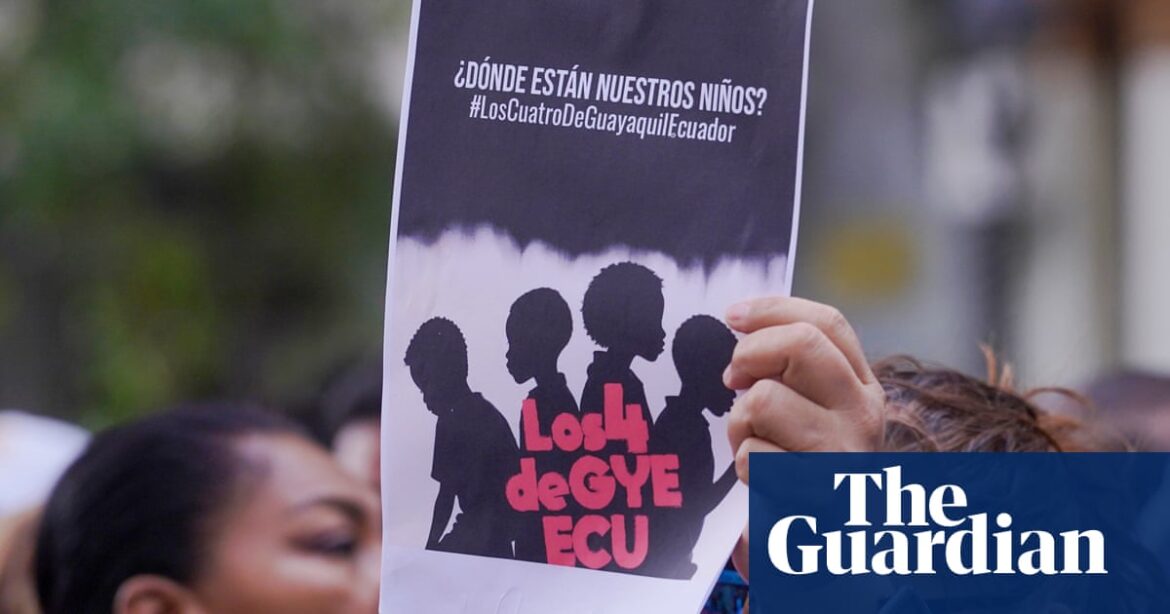 Ecuador confirms incinerated bodies belong to missing ‘Guayaquil Four’ boys