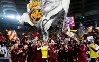 European football: lifelong Roma fan Pellegrini takes down Lazio in derby