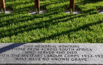 Families’ relief as memorial unveiled to first world war black South African dead