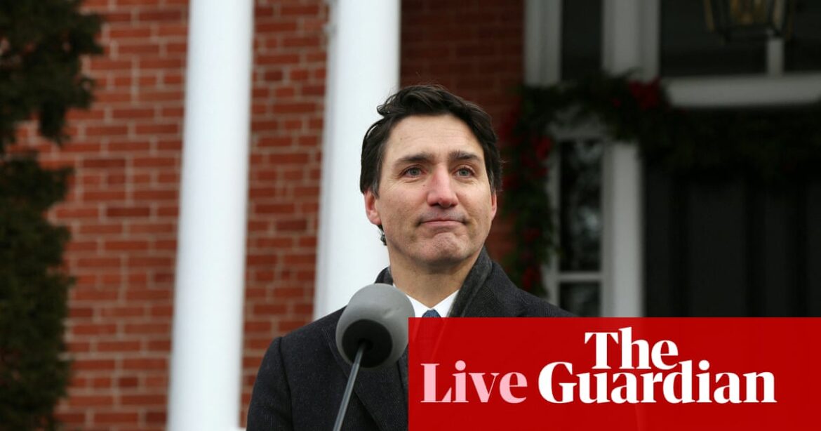 Justin Trudeau: Canadian politicians react as prime minister announces plan to resign – as it happened