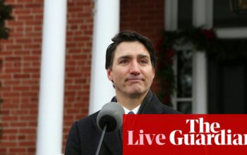 Justin Trudeau: Canadian politicians react as prime minister announces plan to resign – as it happened