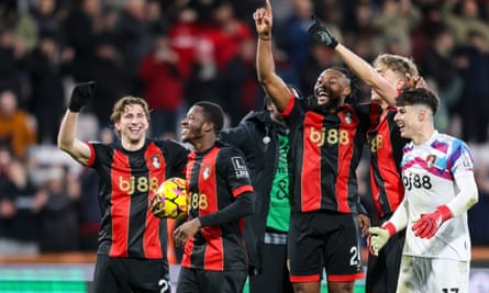 Dango Ouattara gets his hands on the matchball after a hat-trick against Nottingham Forest.