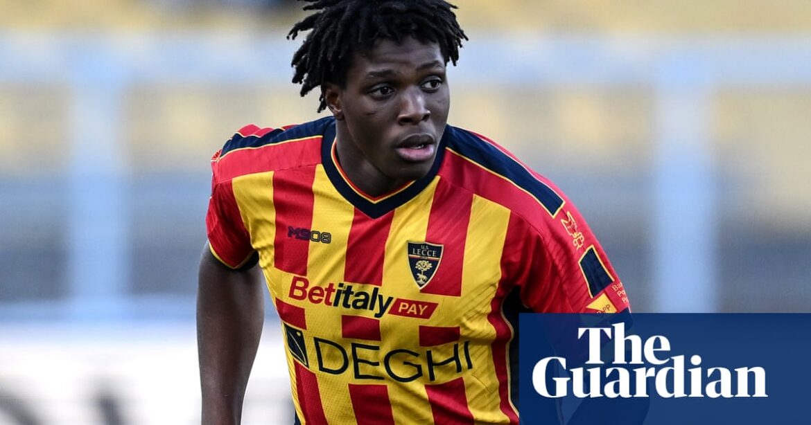 Manchester United consider £33m move for Lecce wing-back Patrick Dorgu