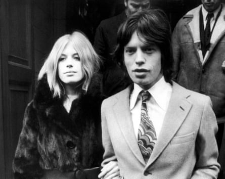 Faithfull and Mick Jagger in 1969.