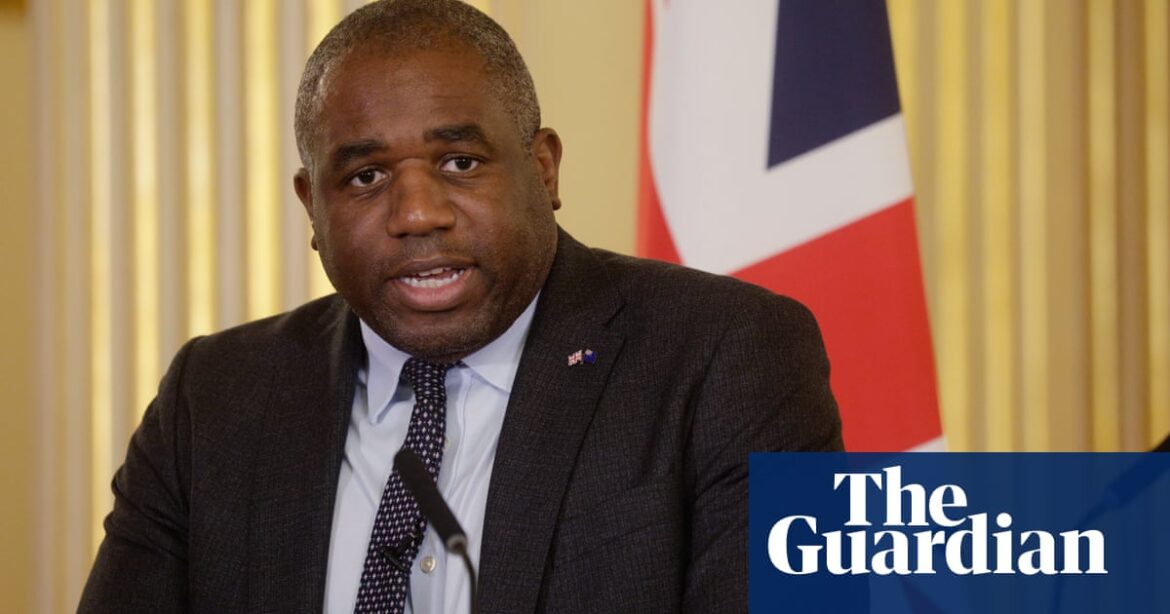 Post-cold war peace ‘well and truly over’, warns David Lammy