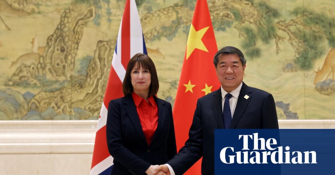 Rachel Reeves touts importance of economic ties as she arrives in Beijing