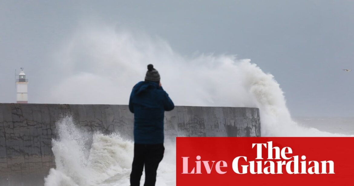 Storm Éowyn: Hundreds of thousands without power amid danger to life warning as fierce weather batters UK and Ireland – live