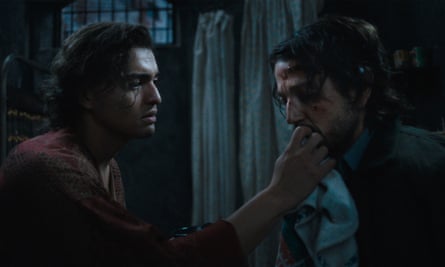 Tonatiuh and Diego Luna appear in Kiss of the Spider Woman by Bill Condon, an official selection of the 2025 Sundance Film Festival. Courtesy of Sundance Institute.