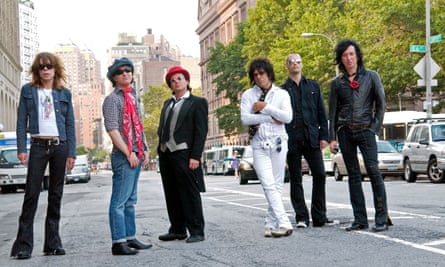 From left: David Johansen, Sylvain Sylvain, Brian Koonin, Steve Conte, Brain Delaney and Sami Yaffa in 2006.