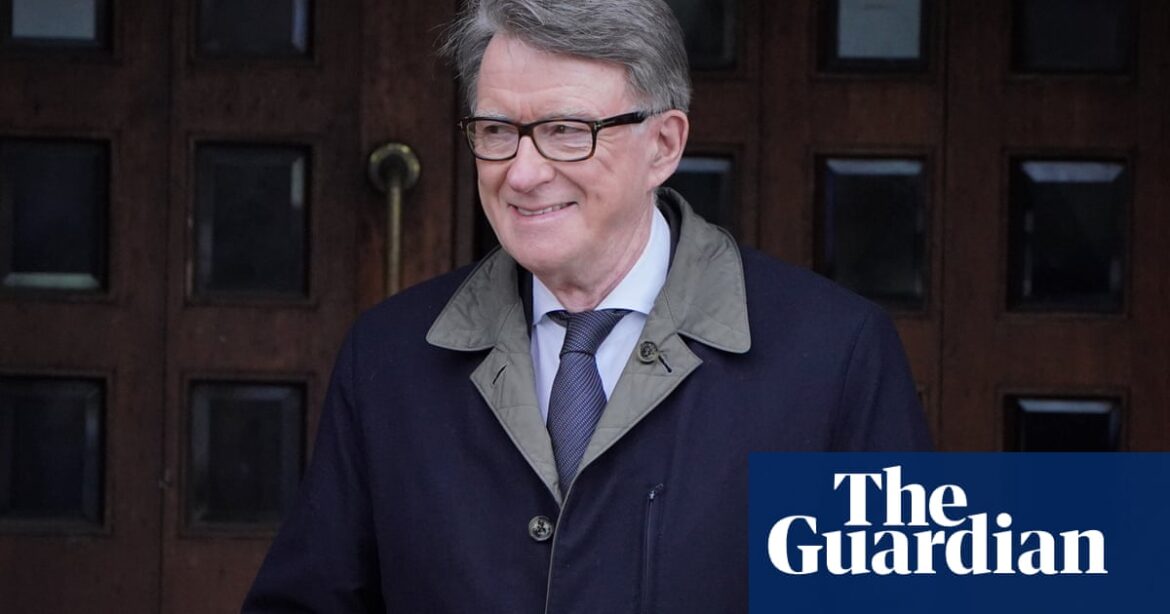 Trump ally says Peter Mandelson’s US ambassador job will not be blocked