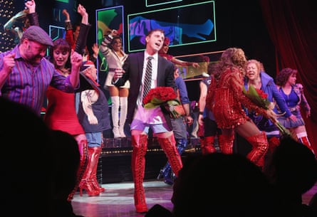 Shears in Kinky Boots on Broadway, NY, in 2018.