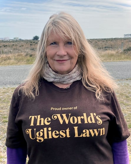 World’s ugliest lawn winner says she leaves watering to Mother Nature