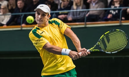 Alex de Minaur powers Australia into Davis Cup lead against Sweden