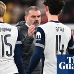 Ange Postecoglou wary of ‘destroying’ careers of young Tottenham players