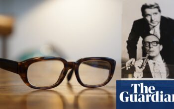 ‘Best of the best’: Robbie Williams buys Eric Morecambe’s glasses for £20,000