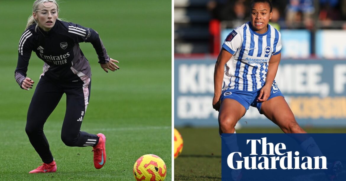 Chloe Kelly left out of England squad but Nikita Parris returns after two years