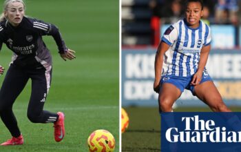 Chloe Kelly left out of England squad but Nikita Parris returns after two years