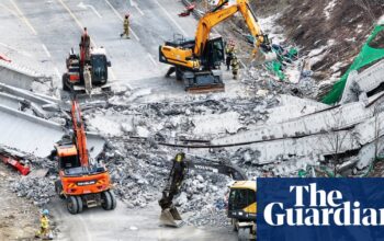 Dashcam footage captures deadly bridge collapse in South Korea