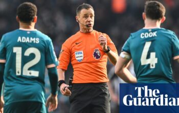 English refereeing standards ‘a model’ for the world, says Premier League chief