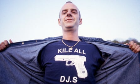 Norman Cook pictured at Creamfields festival in the United Kingdom, in 1998.