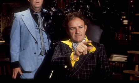 Hackman as Lex Luthor in Superman, 1978.