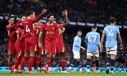 Genius-level Salah enters his imperial phase to guide Liverpool to win at City | Barney Ronay