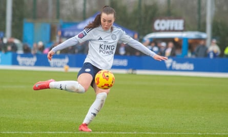 Leicester’s Missy Goodwin: ‘I wasn’t that bothered about football. Ever since trials, I’ve loved it’