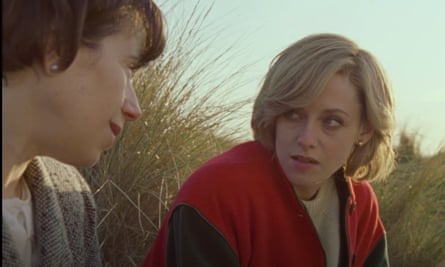 Sally Hawkins and Kristen Stewart in the Spencer trailer