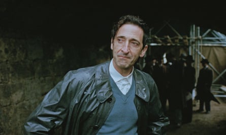 Adrien Brody in The Brutalist.