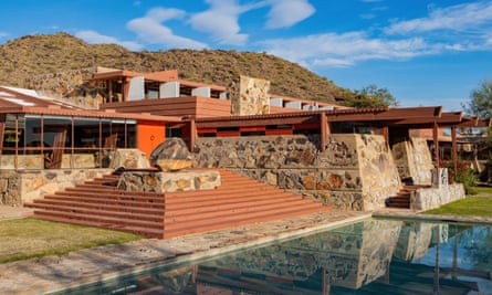 Frank Lloyd Wright’s house near Scottsdale, Arizona.