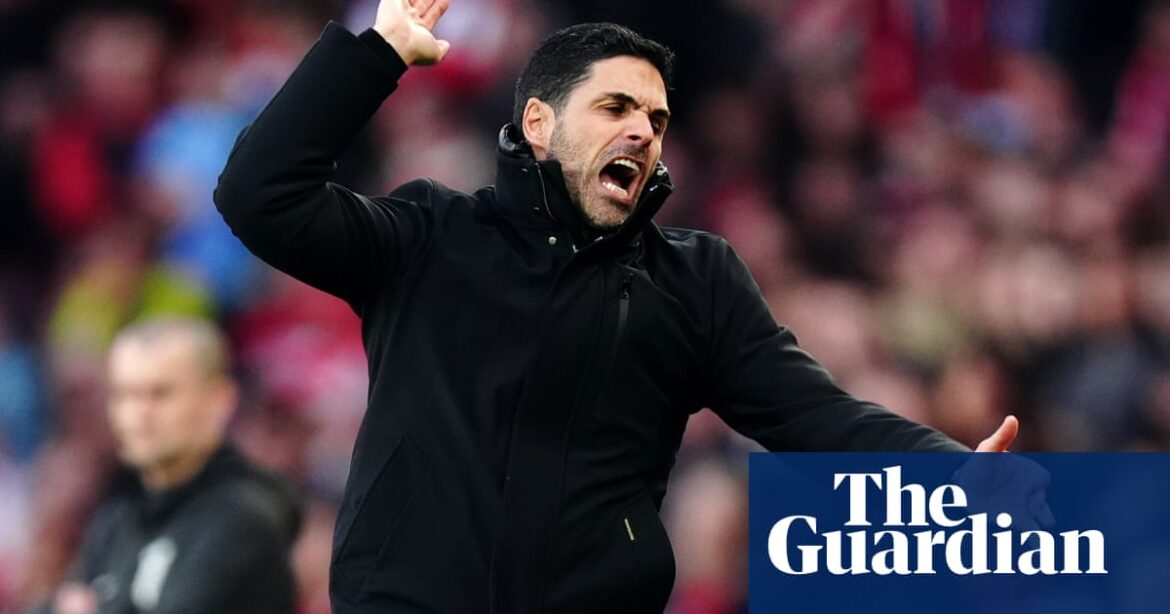 ‘Over my dead body’: Mikel Arteta refuses to give up on Arsenal title fight