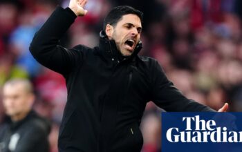 ‘Over my dead body’: Mikel Arteta refuses to give up on Arsenal title fight