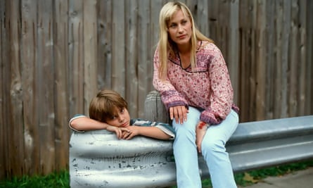 Arquette and Ellar Coltrane in Boyhood, 2014, directed by Richard Linklater. 