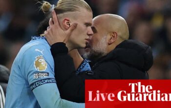 Pep Guardiola on Haaland injury and De Bruyne absence – live football news