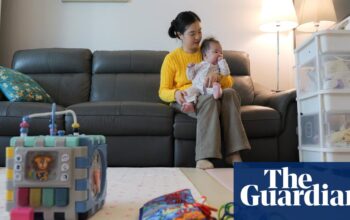 South Korea birthrate rises for first time in nine years amid surge in marriages