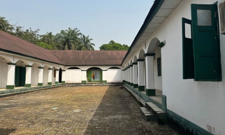 The courtyard of the Nanna Living History Museum.