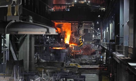 Unions call for £200m from government to keep two Scunthorpe steel furnaces open