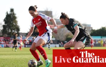 Arsenal v Liverpool: Women’s FA Cup quarter-final – live